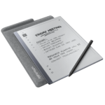 reMarkable 2 Paper Tablet with Marker and Book Folio Polymer Weave Grey - Image 2
